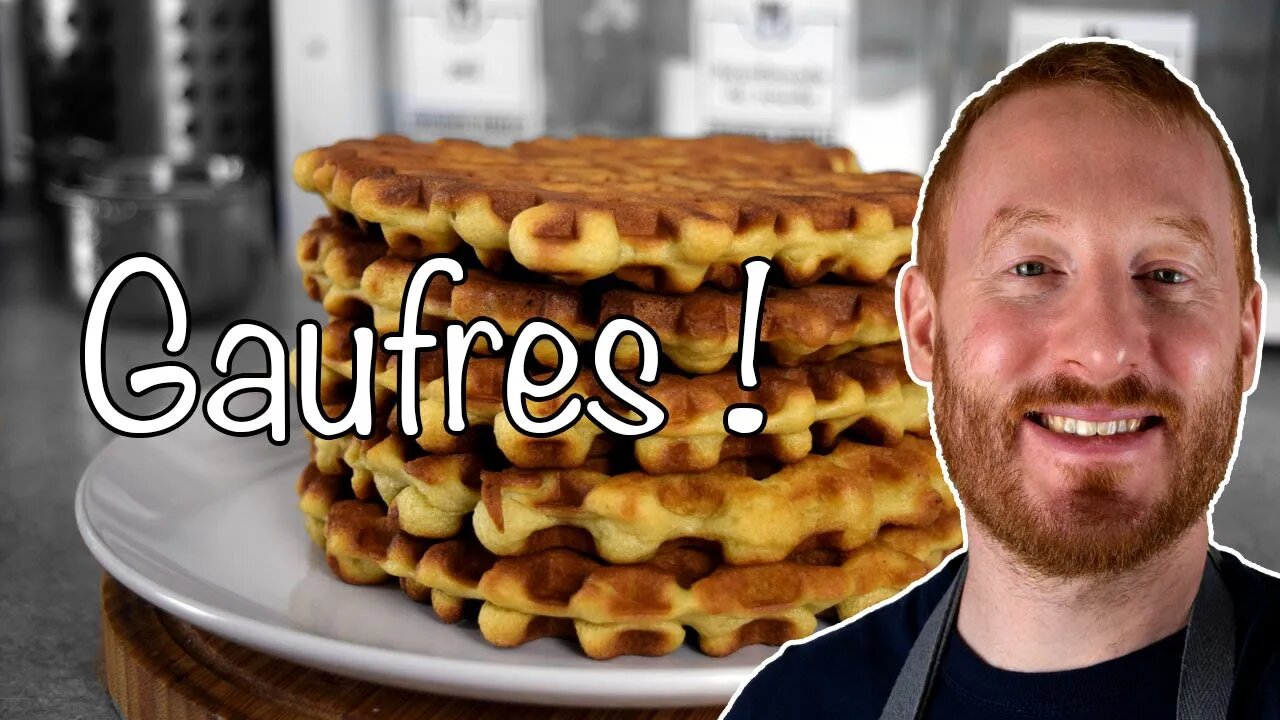 Recette SIMPLE pour Faire des GAUFRES comme Autrefois 🧇