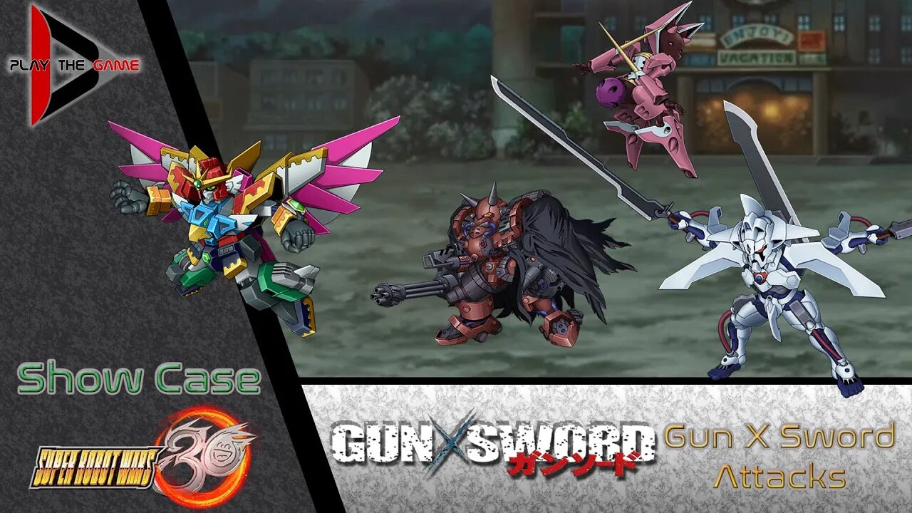 Super Robot Wars 30: Gun X Sword Attacks [Show Case]