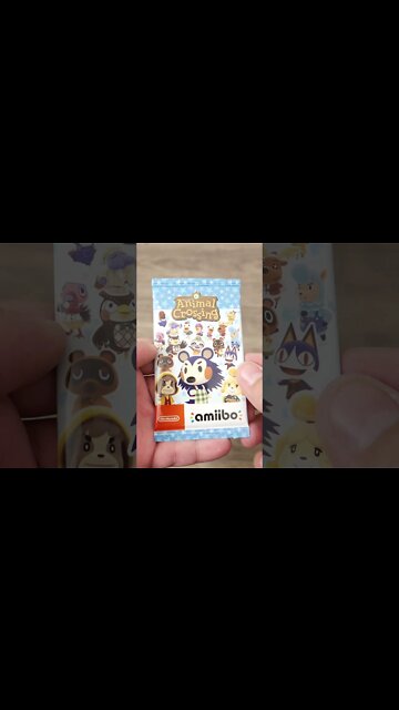 Animal Crossing Amiibo Cards Unboxed! Part 8 #SHORTS