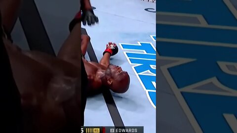 Leon Edwards KO Kamaru Usman #UFC #KO #MMA #shorts