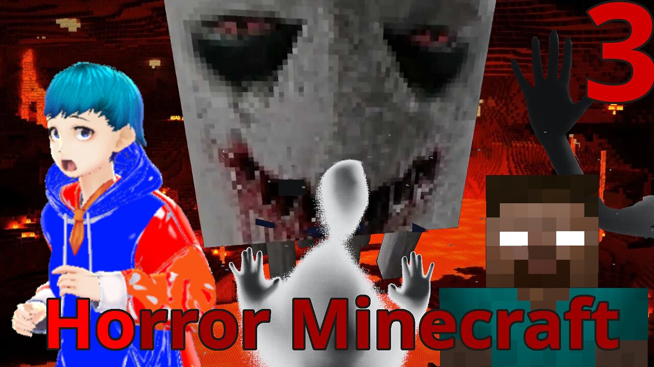 Out of the Frying Pan, INTO THE NETHER!!! [Horror Minecraft, Part 3]