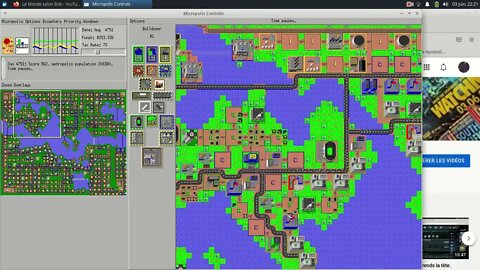 Micropolis & SimCity like sur Linux