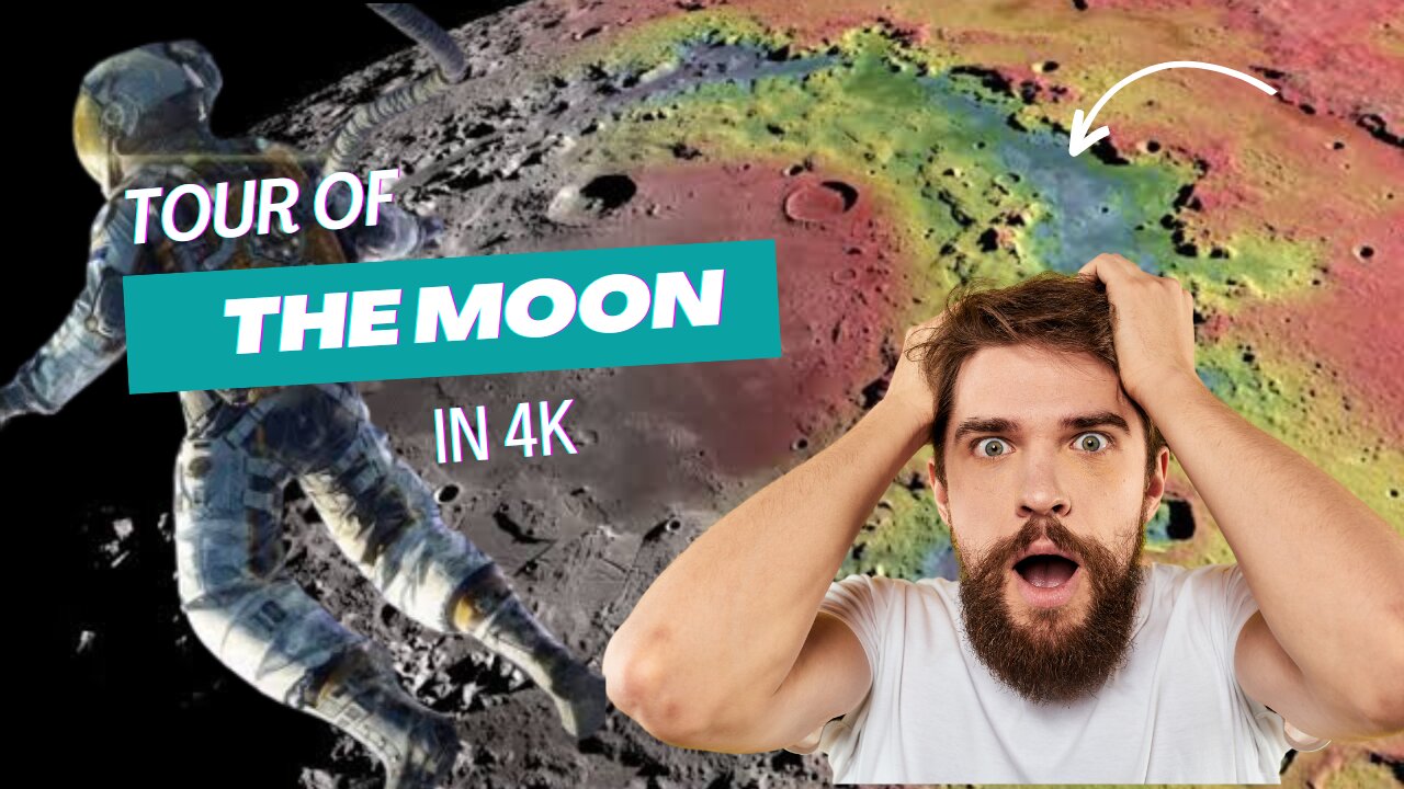 Tour of the Moon in 4K | NASA Discoveries | Lunar Terrain