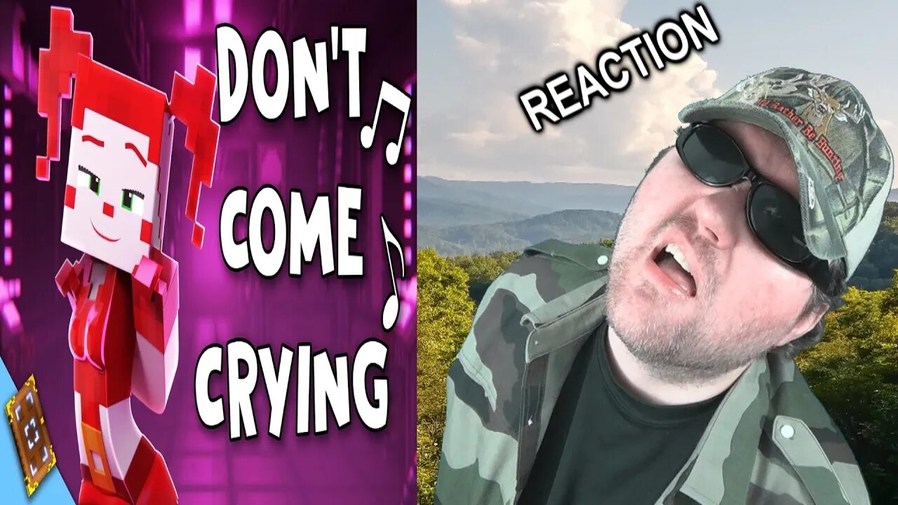 "Don't Come Crying" [Version A] Minecraft FNAF SL Animated Music Video (Song) REACTION!!! (BBT)