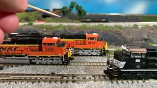 Review: Broadway Limited SD70aces #9224, #9268, #1112