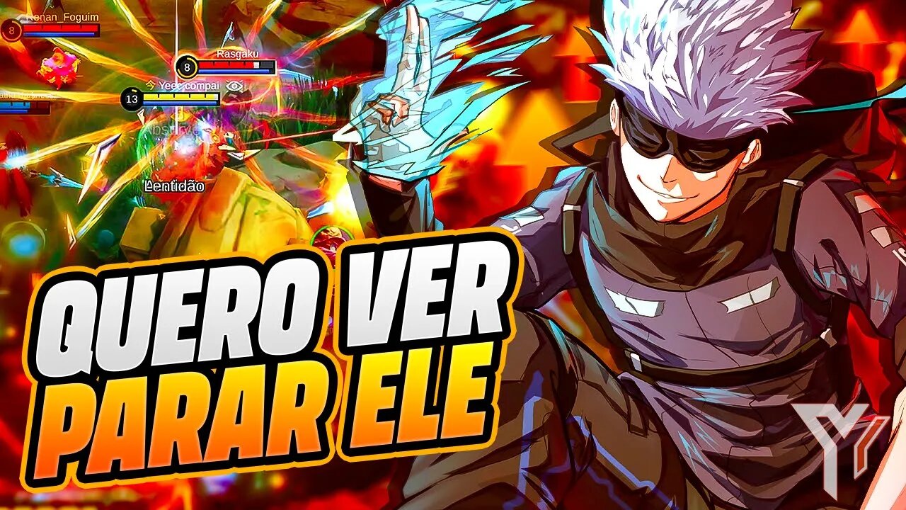 ELE DERRETE QUALQUER UM QUE PASSAR PELA FRENTE! | MOBILE LEGENDS