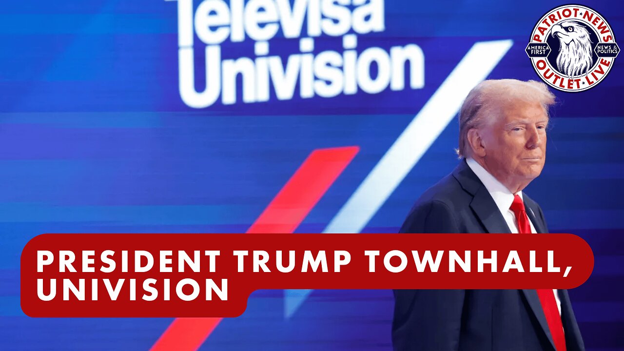 President Trump Townhall, Univision | 10-16-2024