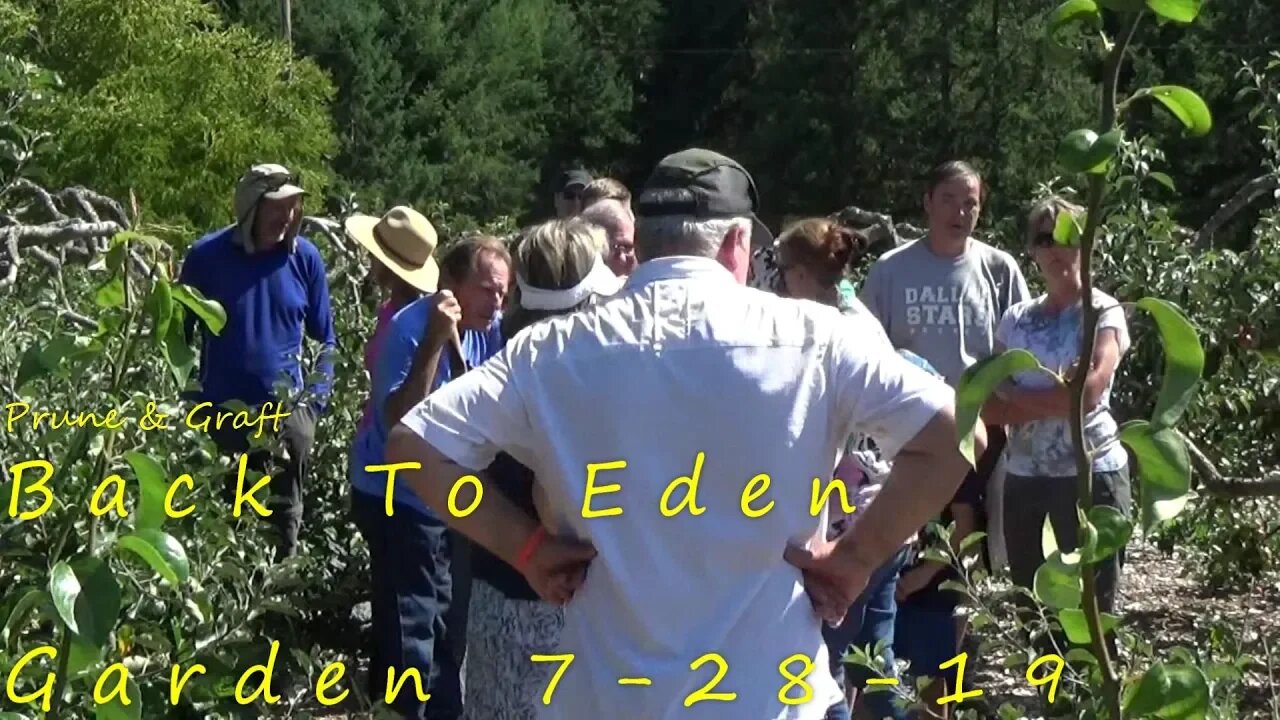 Prune & Graft - Back To Eden Garden 7-28-19 L2Survive with Thatnub