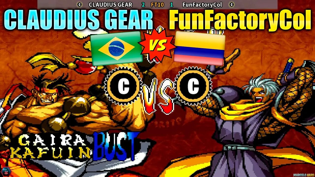 Samurai Shodown III (CLAUDIUS GEAR Vs. FunFactoryCol) [Brazil Vs. Colombia]