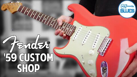 How Good is this Fiesta Red Fender '59 Custom Shop Stratocaster?