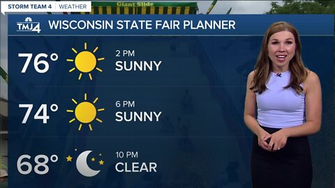 Pleasant weather to start the Wisconsin State Fair