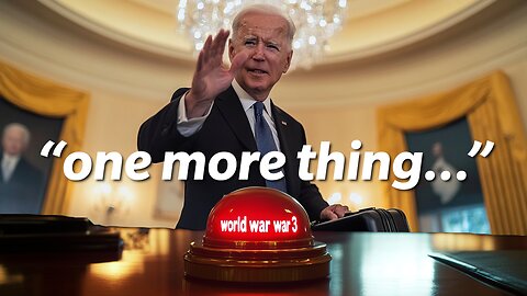 Biden Pressing ALL THE BUTTONS For World War III