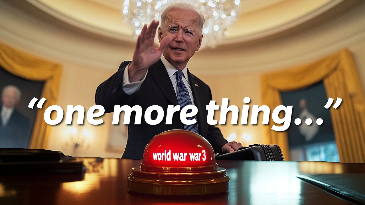 Biden Pressing ALL THE BUTTONS For World War III