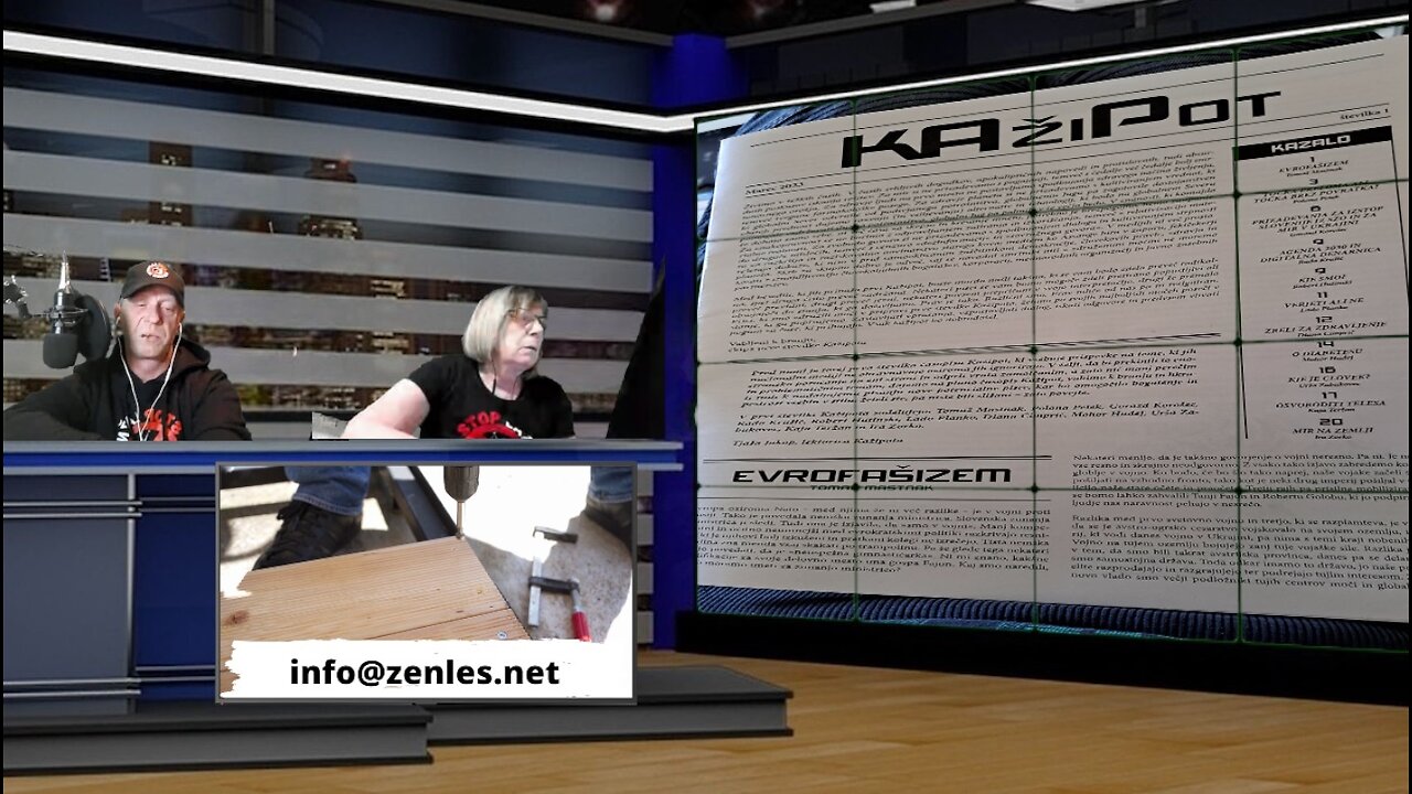 Vera in Živko, odprti mikrofon - kažipot cajtng, protesti, traktoristi in še kaj...
