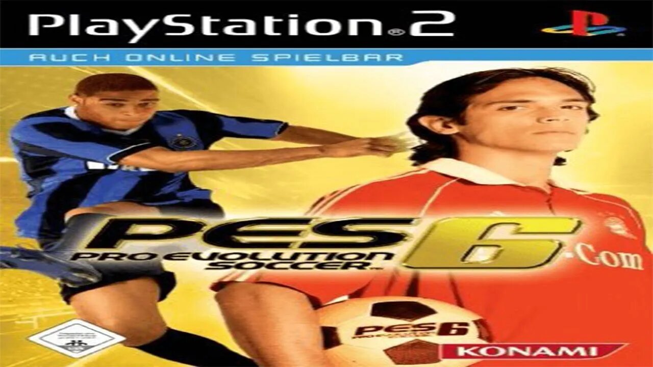 PES 6 (PS2) Gameplay