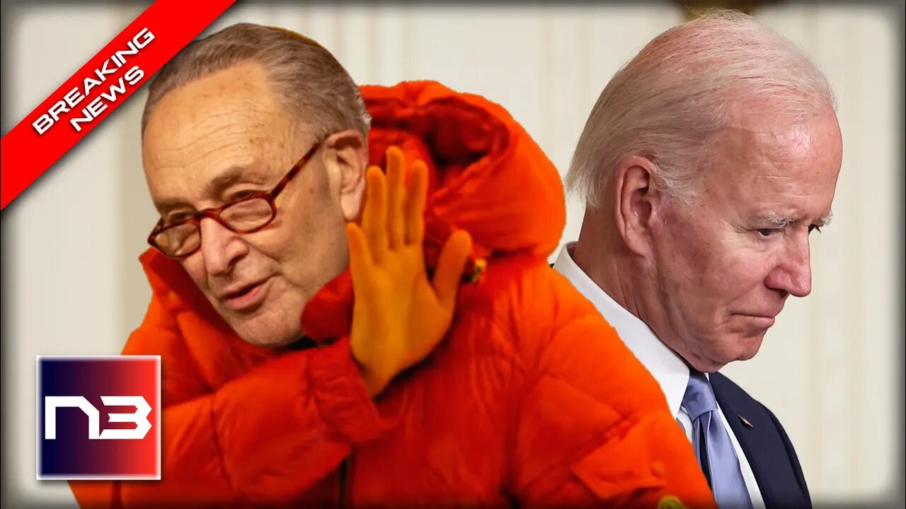 WHOOPS! Schumer’s Telling Reaction About Biden 2024 Says EVERYTHING We Need to Know