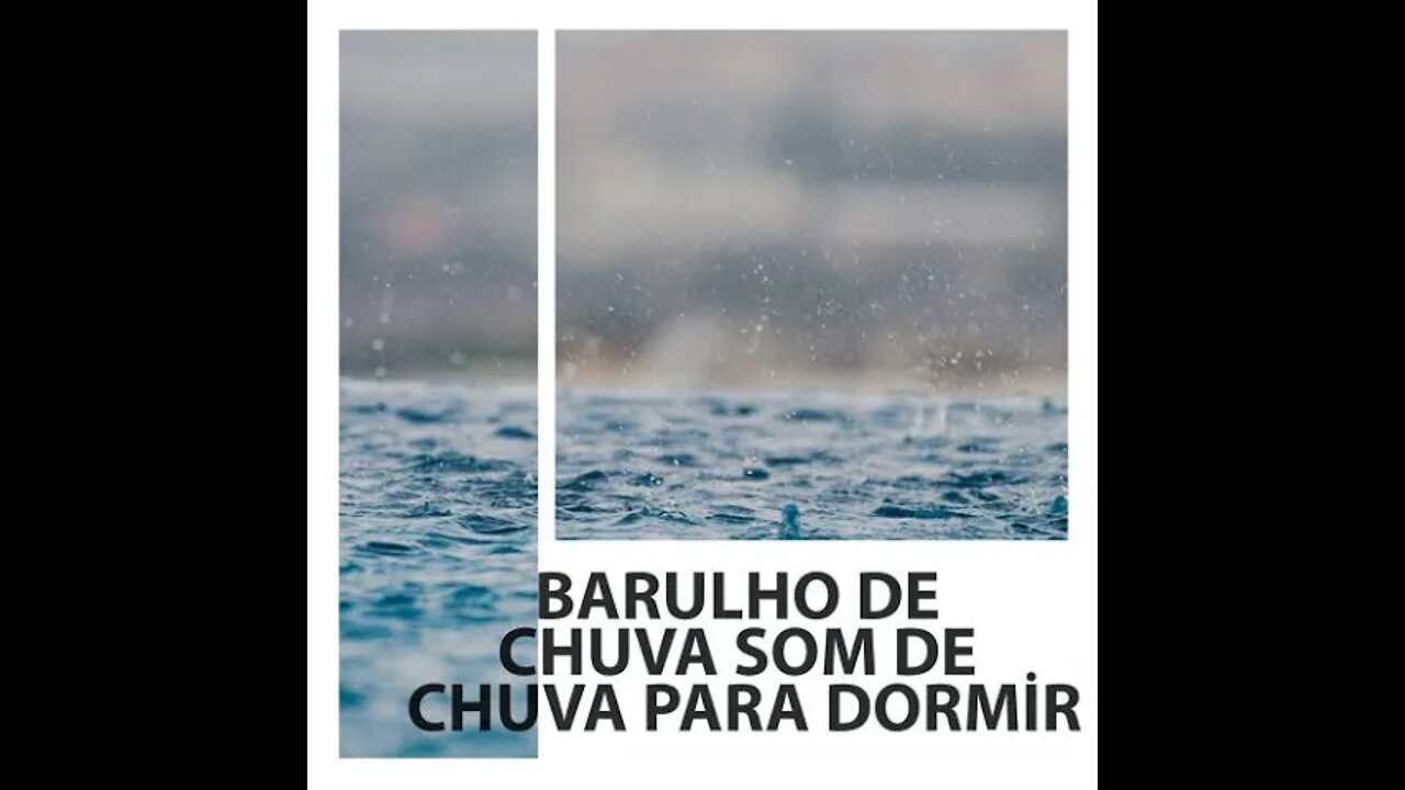 Som da chuva 8D para relaxar e dormir profundamente - DURMA EM 5 MINUTOS