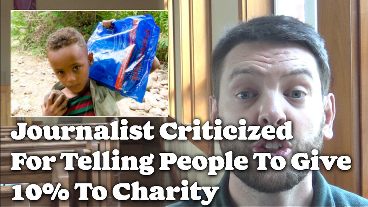 Journalist Criticized For Telling You To Give 10% To Charity