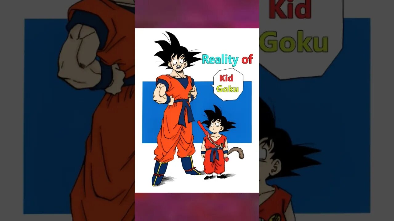 The Real Truth of How Goku is Kid #dbz #dbs #dragonballmagic #dragonballdaima