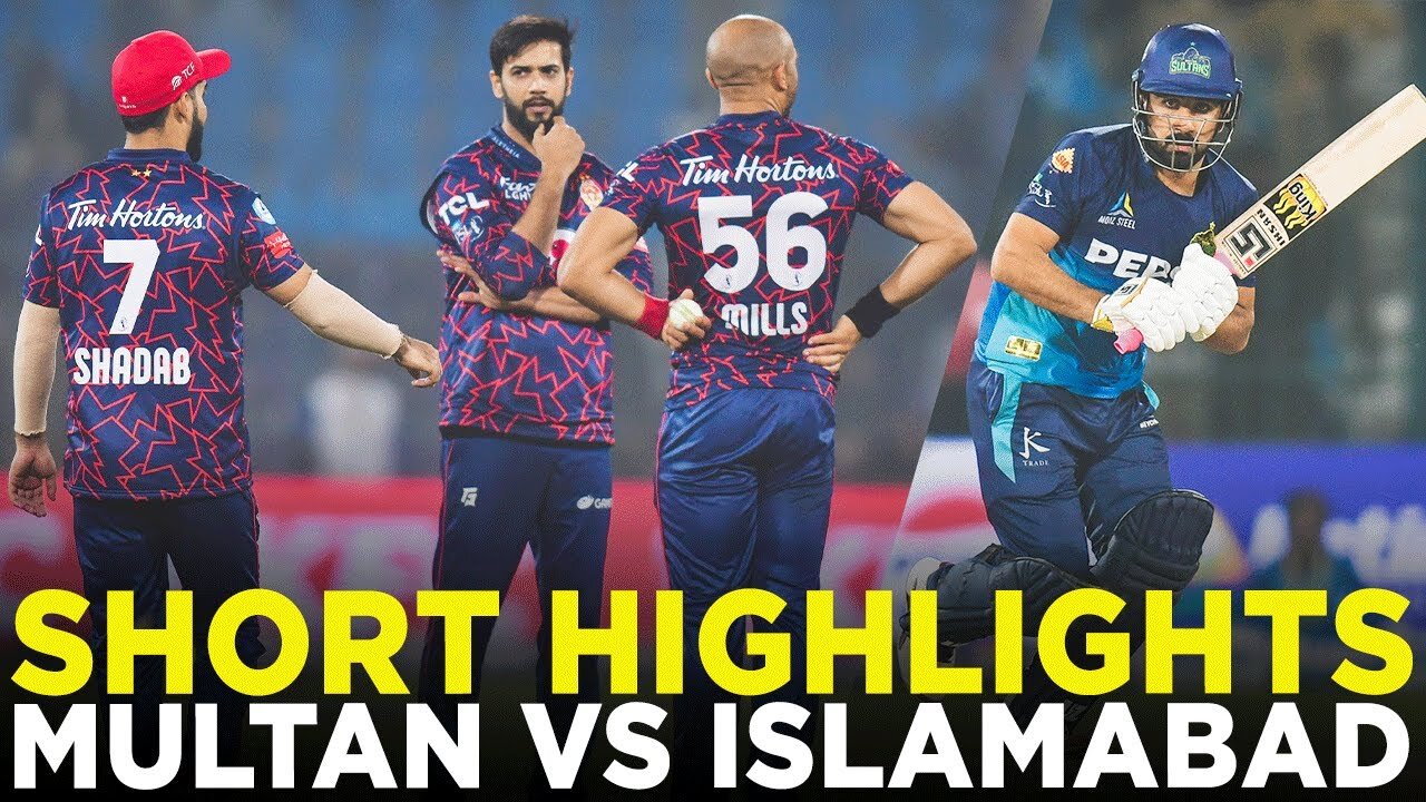 HBL PSL 9 | Match 5 | Short Highlights | Multan Sultans vs Islamabad United