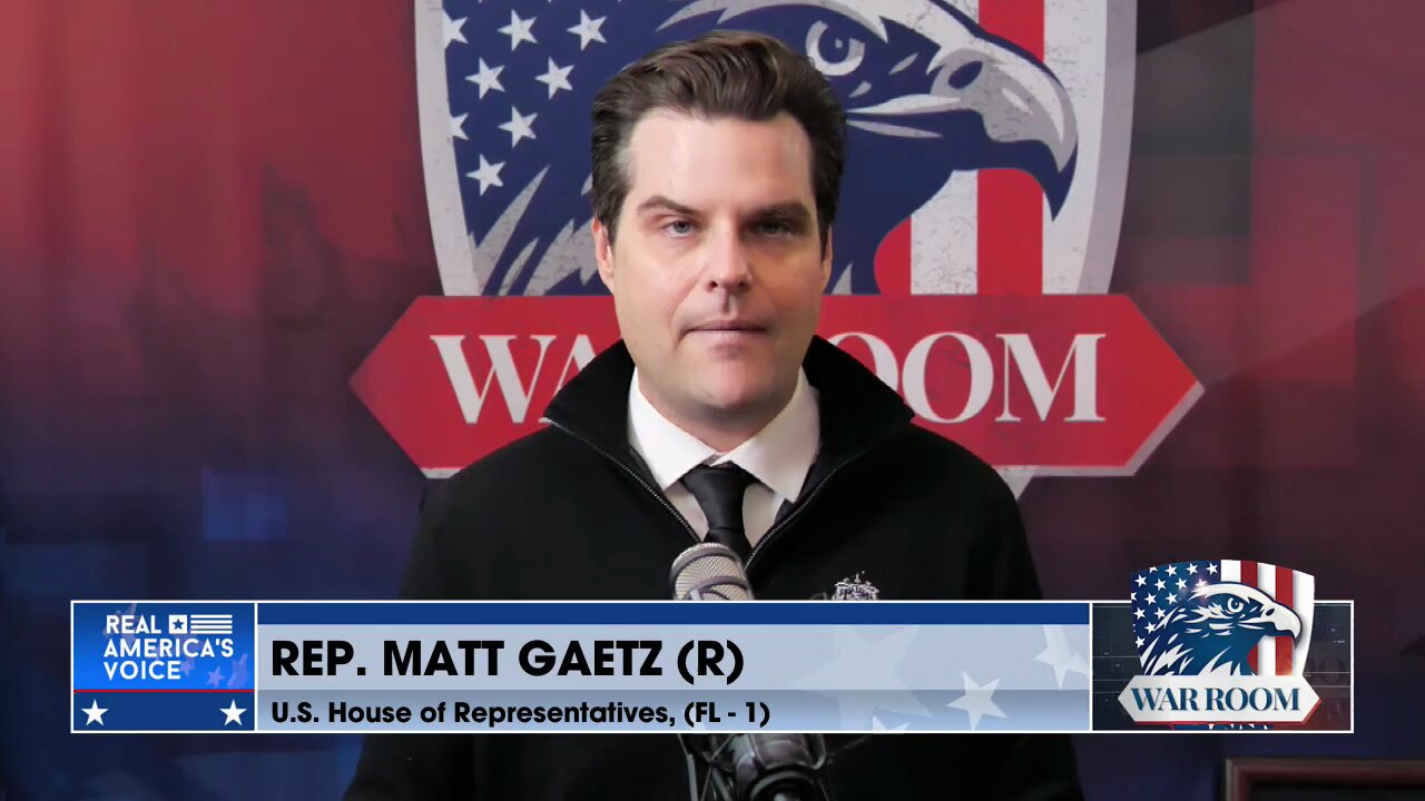 Gaetz: “Continuing To Vote For Continued Resolutions Under Joe Biden Will Lead To Continued Failure”