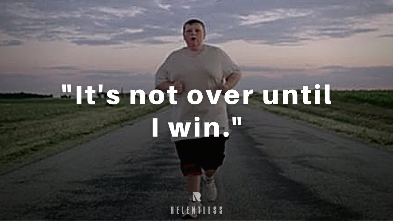 When nobody believes in you. POWERFUL MOTIVATIONAL VIDEO. It's not over until I win...