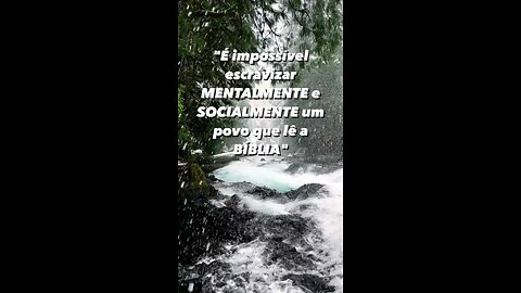 É impossível porque a verdade liberta !! It's impossible because the truth sets you free!! -