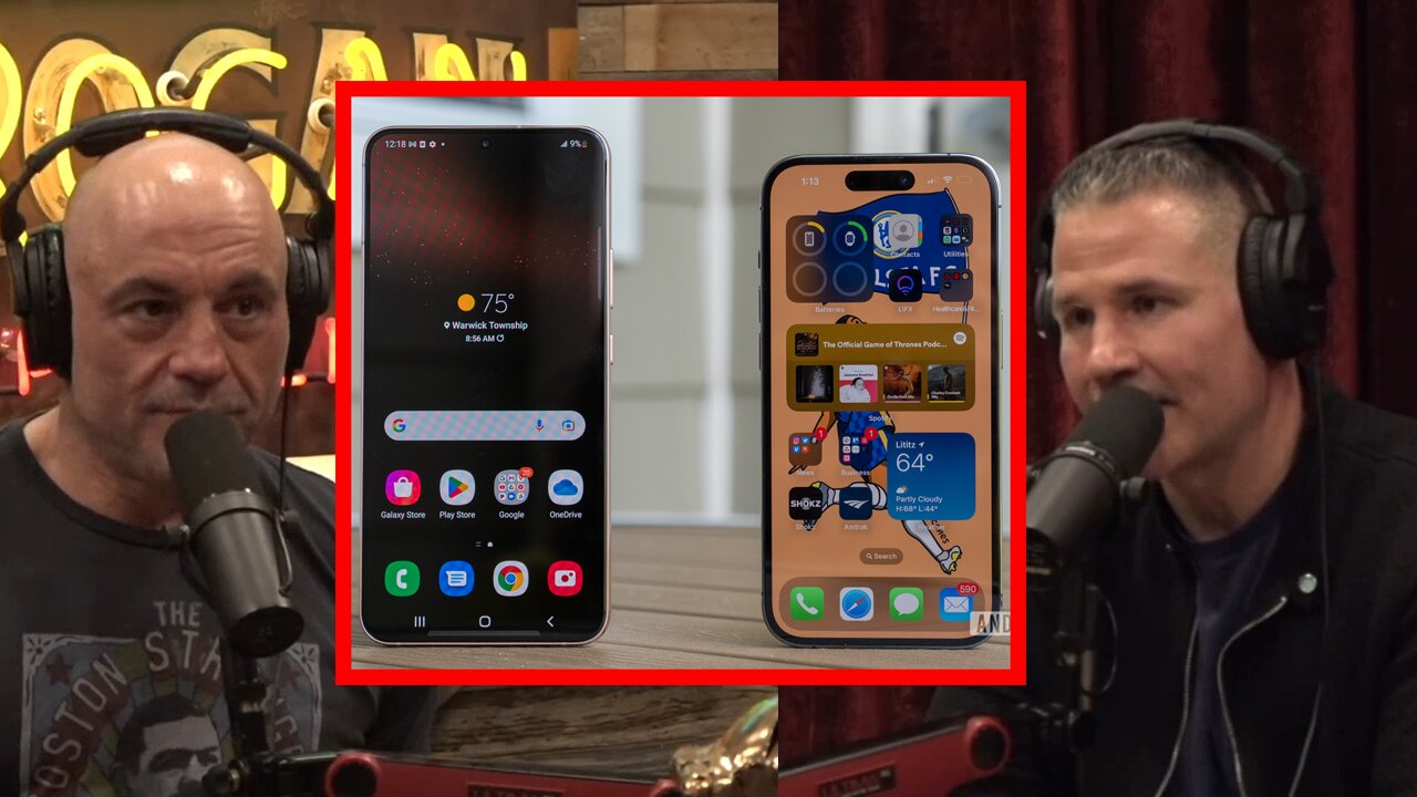 This Is Why Samsung Is Better Than Iphone - Joe Rogan Experience