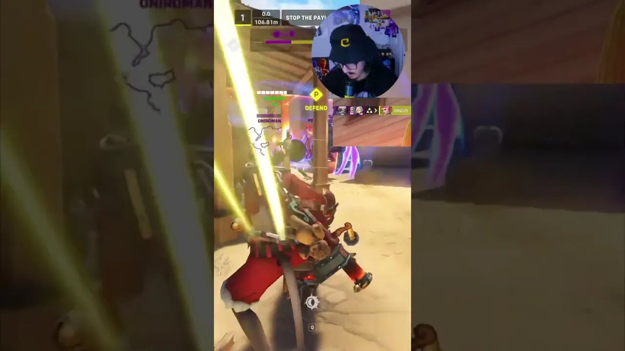 It’s like any #ult paired with #Zarya is just #broken #overwatch2 #overwatch #junkrat