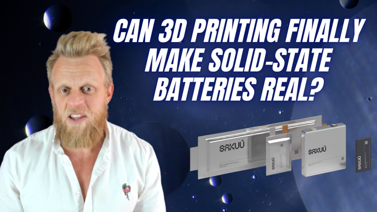 3D-printing enables cheaper, lighter & power-dense solid-state batteries