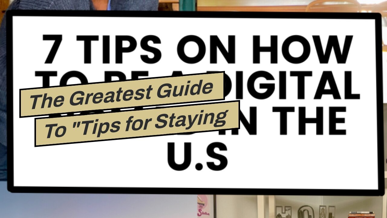 The Greatest Guide To "Tips for Staying Productive as a Digital Nomad: Balancing Work and Trave...
