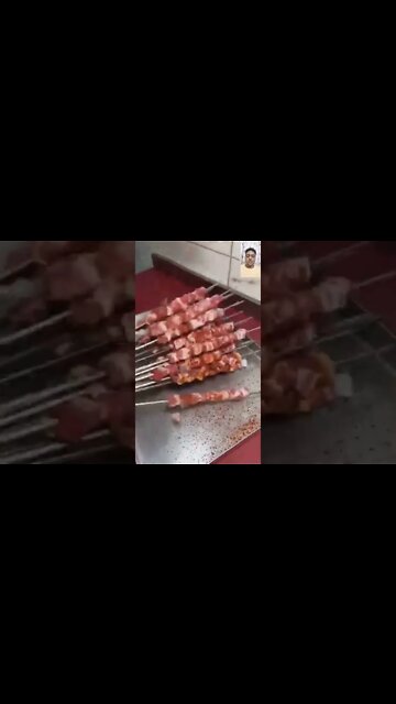 Mutton Tikka Processing #UpFoodReview #ytshorts #Food #Streetfood #viral #viral2022 #trending