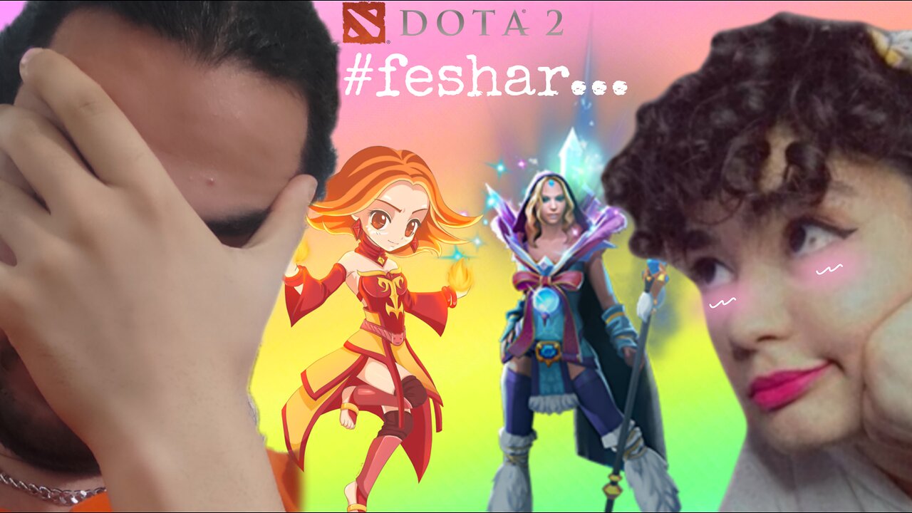 فشار چیه دارم میرقصم | dota2 girlgamer