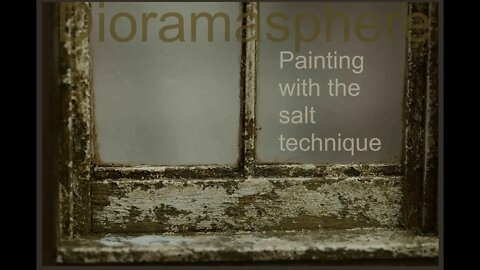 Painting with the Salt Technique