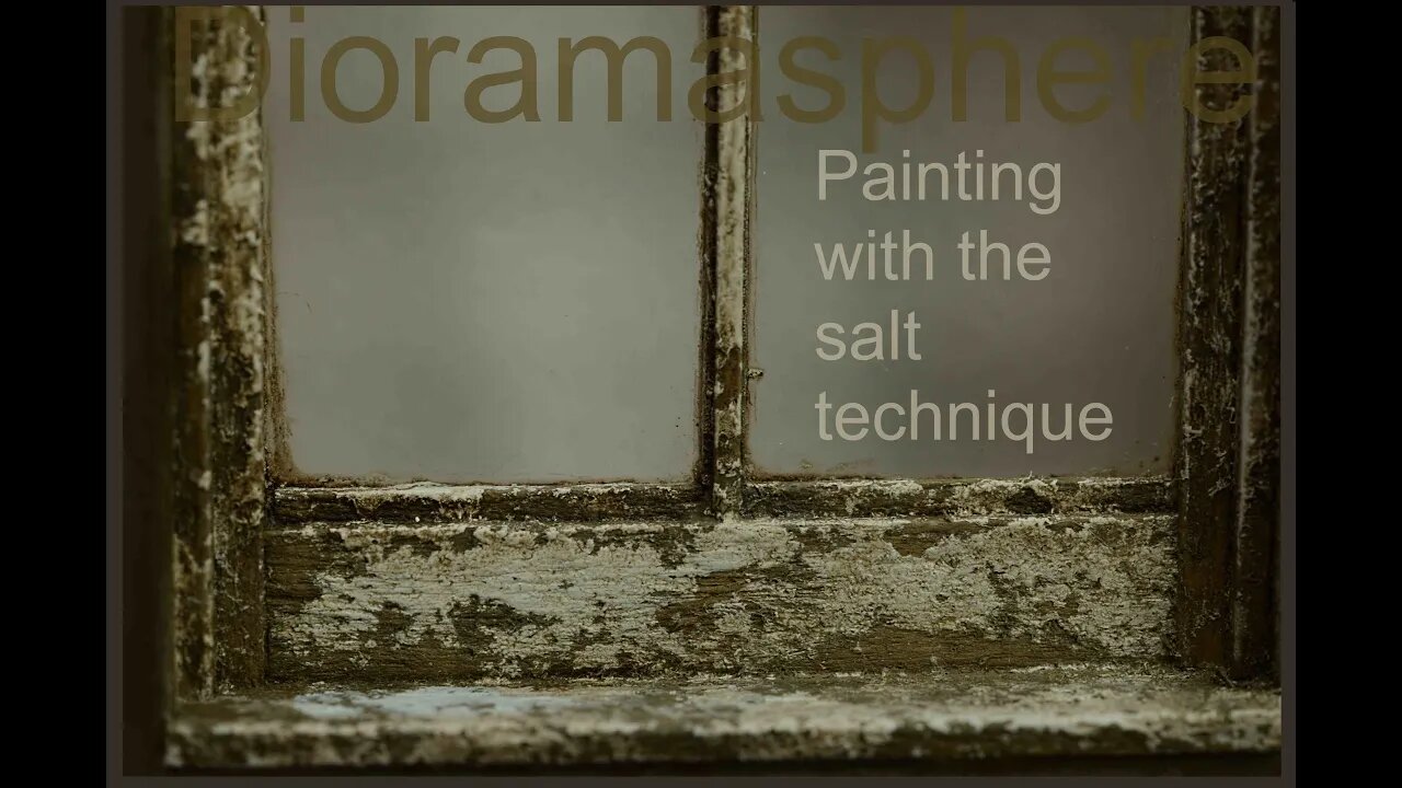 Painting with the Salt Technique