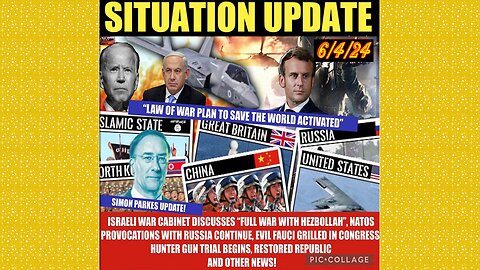 SG Anon. Juan O Savin ~ Situation Update 6/4/24 ~ Restored Republic > Judy Byington- Q+ White Hats