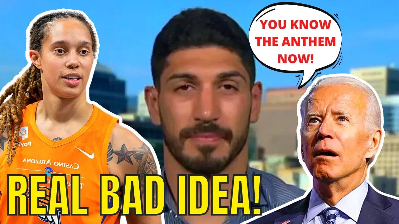 NBA's Enes Kanter Freedom BLASTS Trading WNBA Star BRITTNEY GRINER for VIKTOR BOUT! BIDEN FAILS!