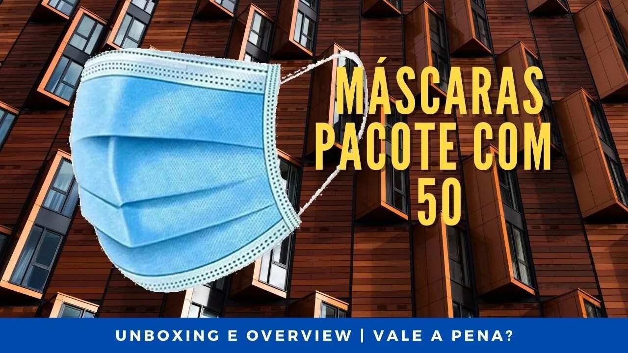 Pacotão de máscaras baratinhas do Shopee. Será que presta? | Geekmedia