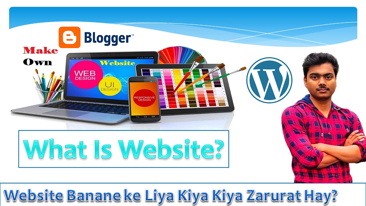 Website Kiya hay? Website ke Liya Kiya Kiya Zarurat hay? How To Make a WordPress Website in 2024