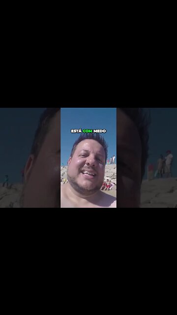 Ela pediu pra voltar mas era tarde demais, teve que enfrentar o mar gelado de Portugal