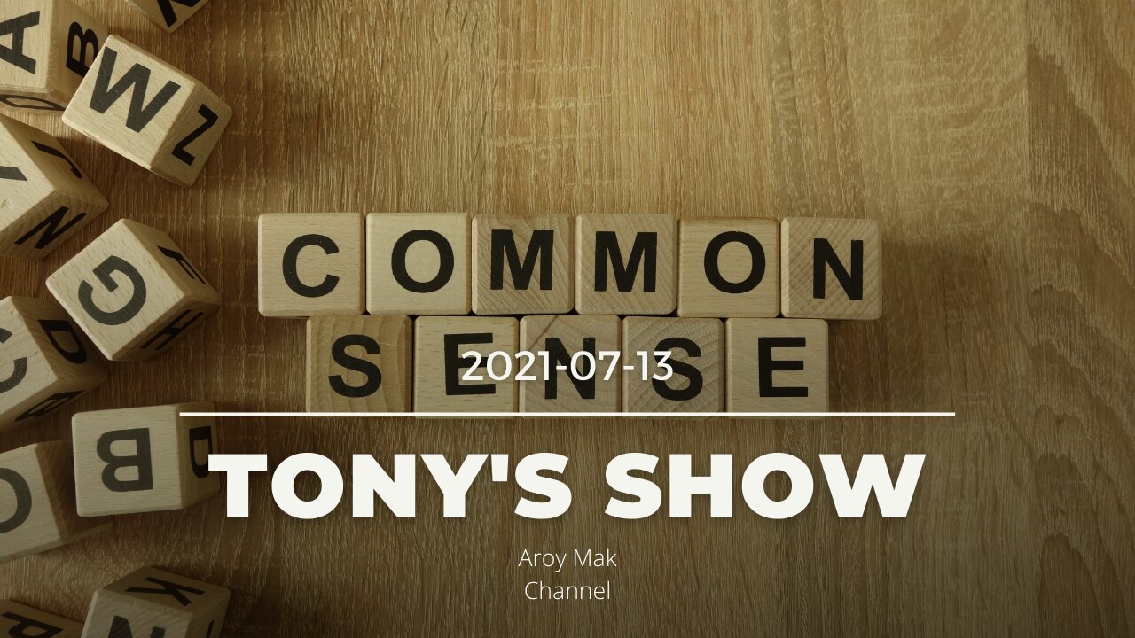 Tony Pantalleresco 2021-07-13 Common Sense