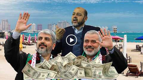SATIRE. The sky in Gaza is black, but in Qatar always sunny