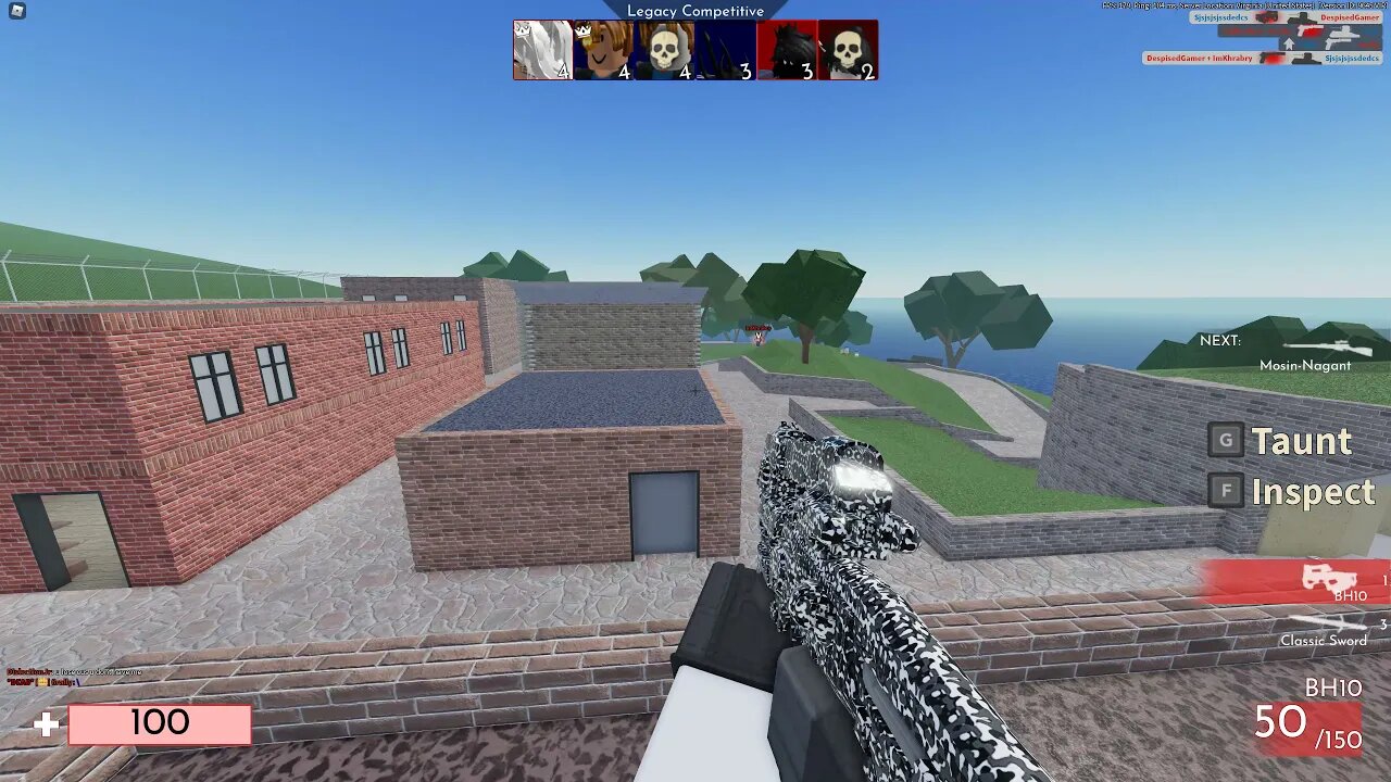 Chris ruined my clip... sadge. (Roblox Arsenal)