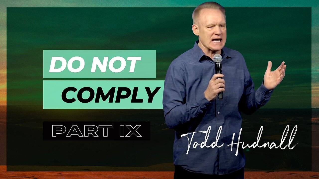 Elijah & Elisha Part 9: DO NOT COMPLY - 1 Kings 20 | Pastor Todd Hudnall (Message Only)