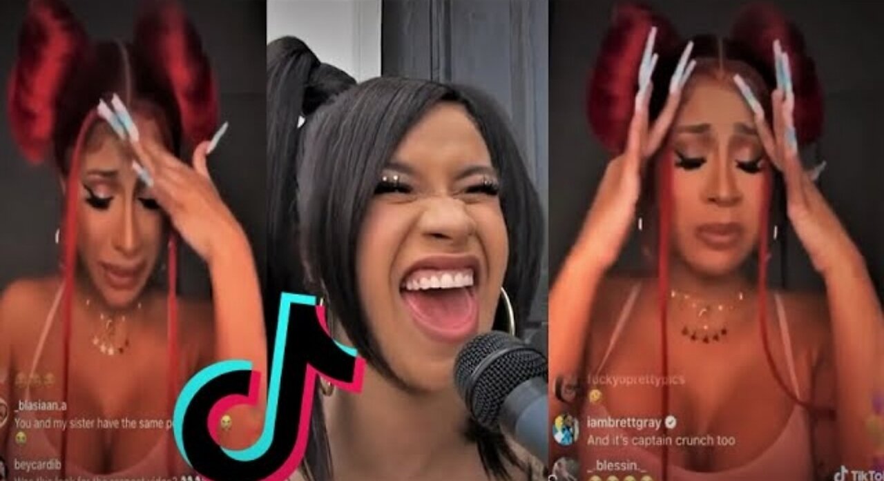 Cardi B funny TikTok references