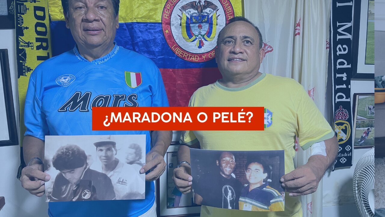 ¿Maradona o Pelé? la historia de dos fotografías históricas