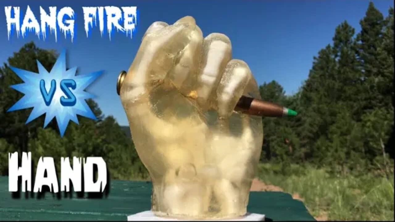 Hang Fire Round Vs Your Hand. Don’t Pick Them Up