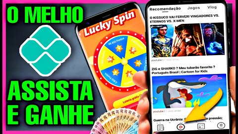 [URGENTE] ASSISTA VIDEOS e GANHE DINHEIRO - Novo APP para GANHAR DINHEIRO assistindo VIDEOS DE GRAÇA