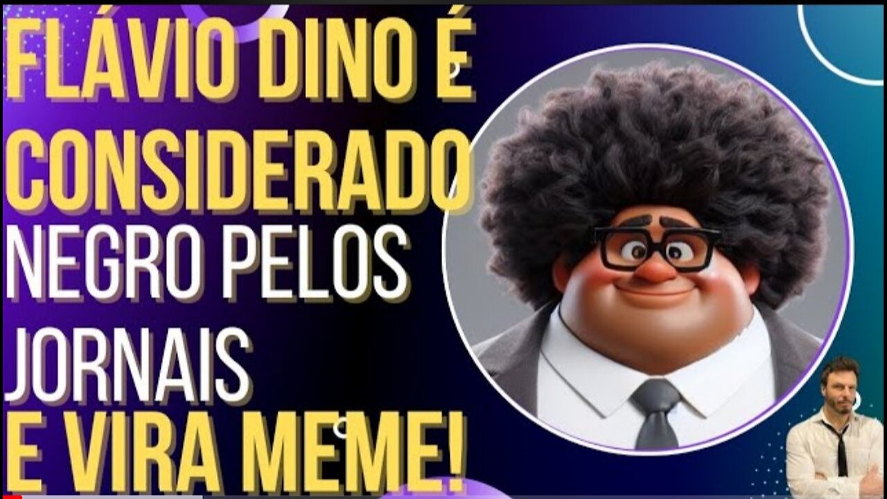 É OFICIAL: Flávio Dino é considerado negro pela Folha e vira meme! - by OiLuiz