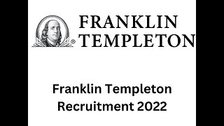 Franklin Templeton Recruitment 2022|Private Jobs|34 Jobs|Apply here